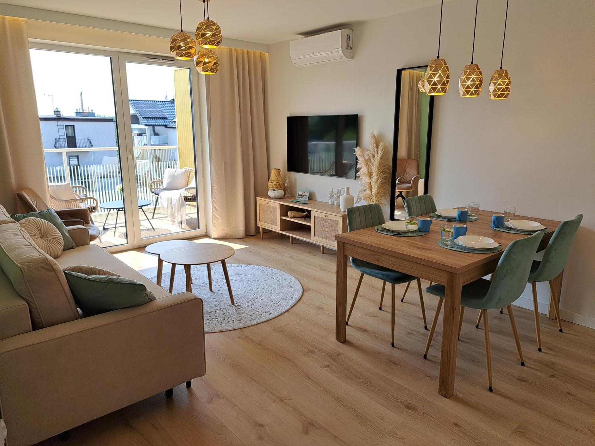 Apartament Sloneczny & Spa Plazowa A208 Grzybowo  Dış mekan fotoğraf